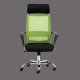 High back mesh office chair with headrest