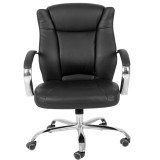 High Back PU Leather Office Chair Adjustable Executive Manager Swivel Computer Chair