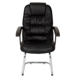 Best Choice Products Ergonomic PU Leather High Back Executive Office Chair, Black