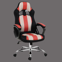 Racing High Back Office Chair Faux Leather Computer Desk Gaming Swivel Wheel Seat