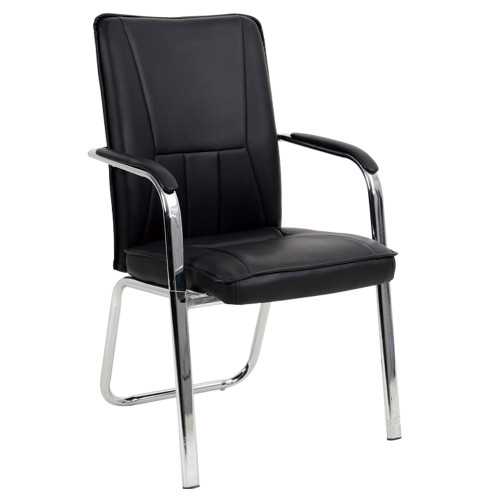 Cheap No Wheel design Leather Conference Office Room Chair For Sale