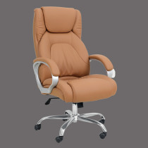 New style executive high back leather office chair with wheels