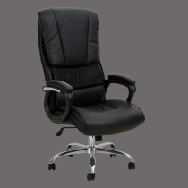 Swivel boss revolving manager office chair pu leather executive office chair