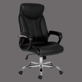 Modern Office Furniture High Back Swivel Leather Office Chair for Executive With Wheels