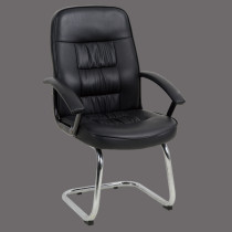 Contemporary office leather visitor conference chair price
