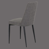 Elegant Design Modern Fabric Upholstered Dining Chairs