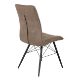 Dining Room Chairs Kitchen Side Chairs with High Back Support and PU Leather