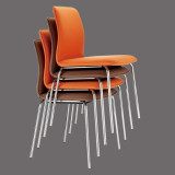 Wholesale metal frame modern dining room fabric dining chair
