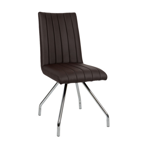 new design comfortable PU leather dining chair made in china