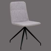 popular comfortable modern design fabric dining chairs