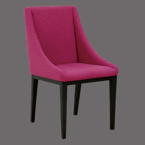 modern upholstery fabric wood dining chairs