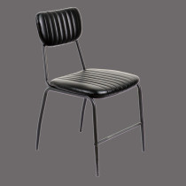 new design comfortable PU leather dining chair made in china