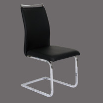 modern leather dining chair luxury design cheap black dining room chair