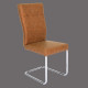 leather PU leisure chair dining chair