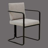 Modern design fabric sofa lounge dining chair