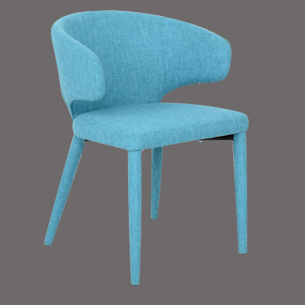 fancy elegant modern comfortable fabric restaurant dining chair