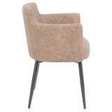 Contemporary Modern luxury design leather Dining Chair