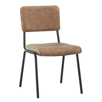 Brown dining chairs modern