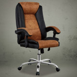 office chairs black and brown leather latest design