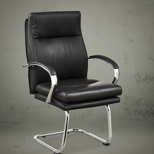 office receiption chair leather guest chair