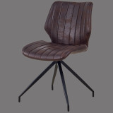 YN dining side chair antique leather