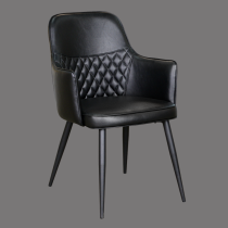 China best seller leather dining chair