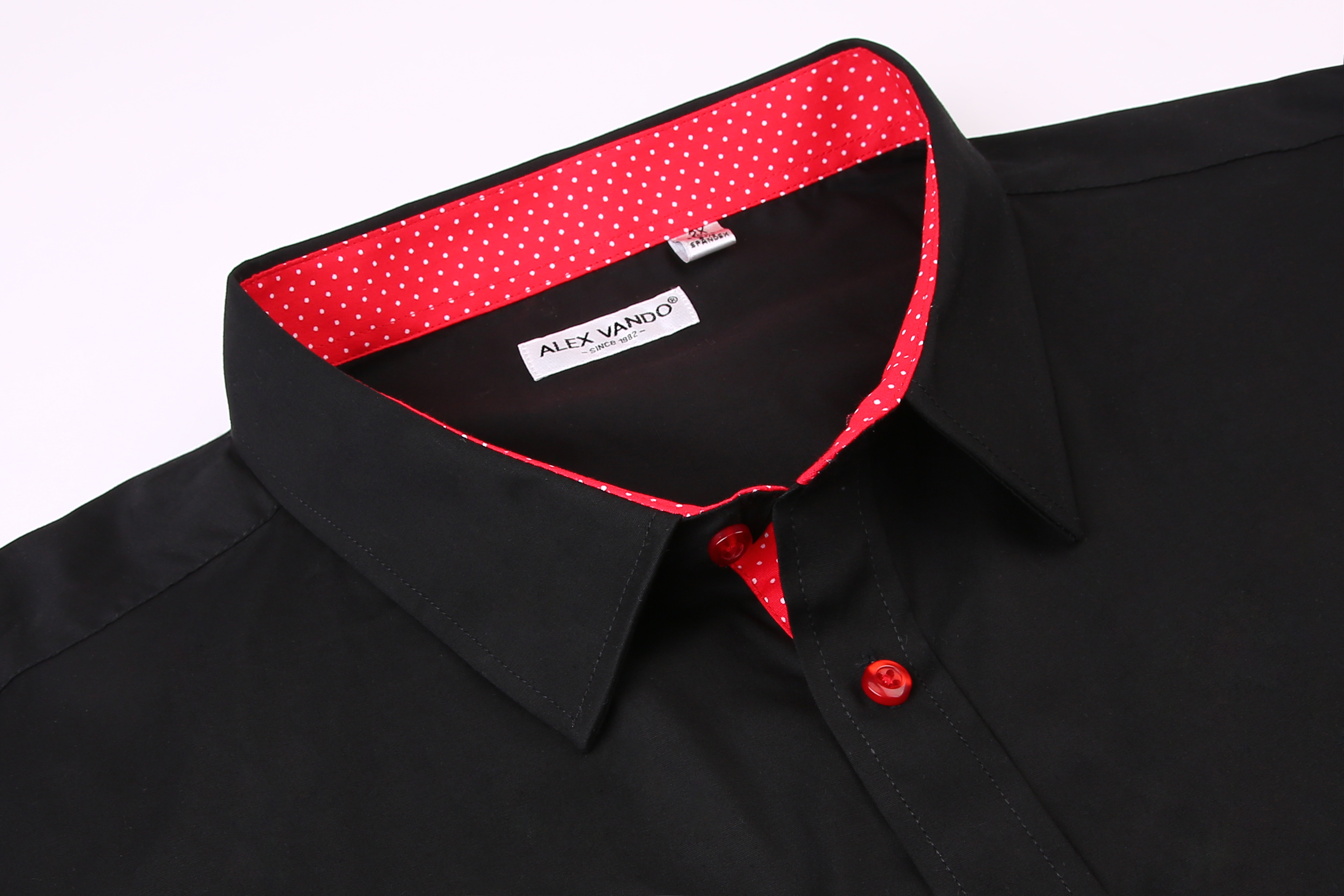 big and tall mens red dress shirt