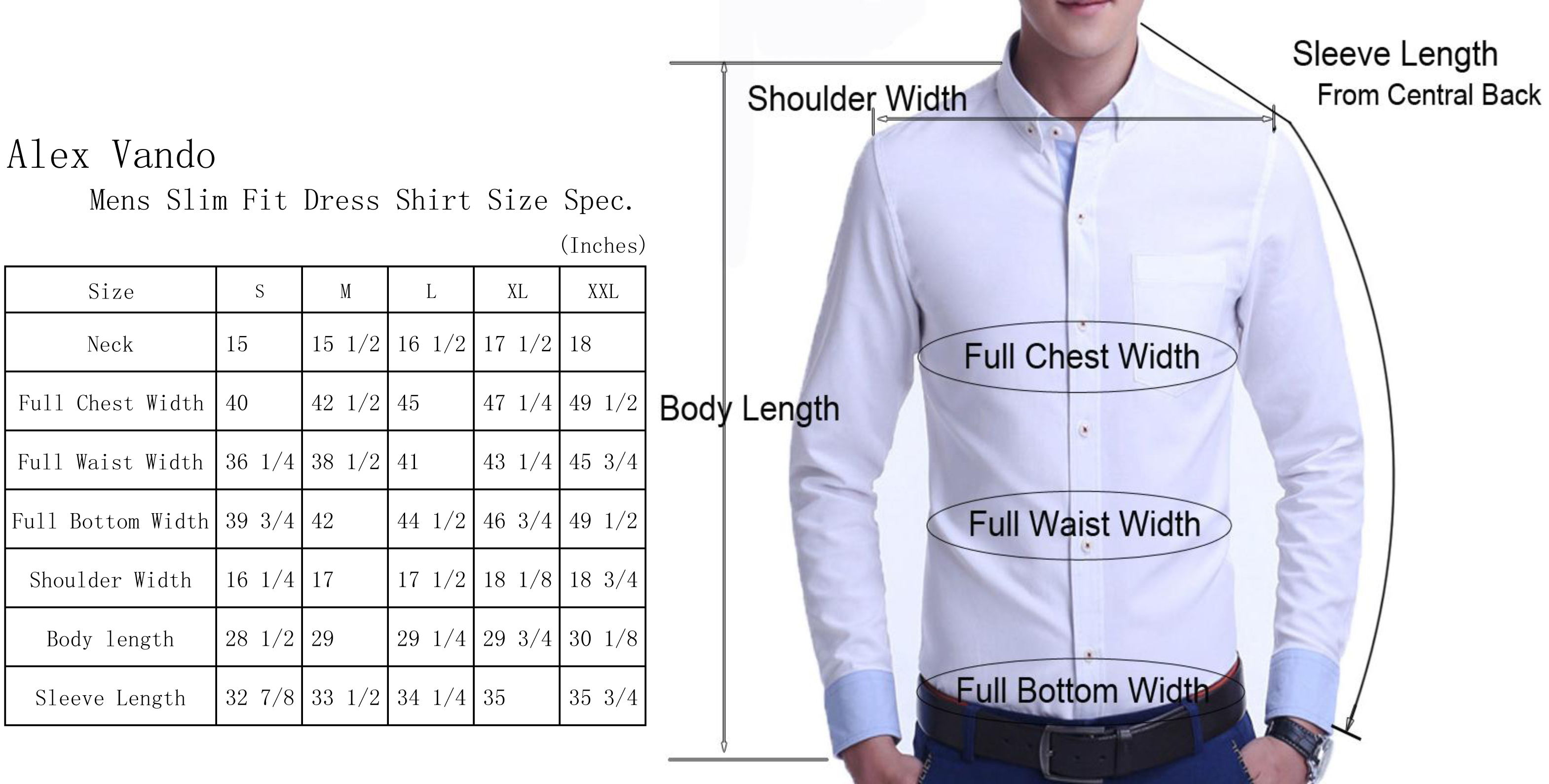 Alex Vando Mens Dress Shirts Wrinkle Free Regular Fit Stretch Bamboo Men Shirt
