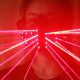 Burning Man Laser Light Half Face Mask Face Bandana Festival EDM Rave Outfits Coachella