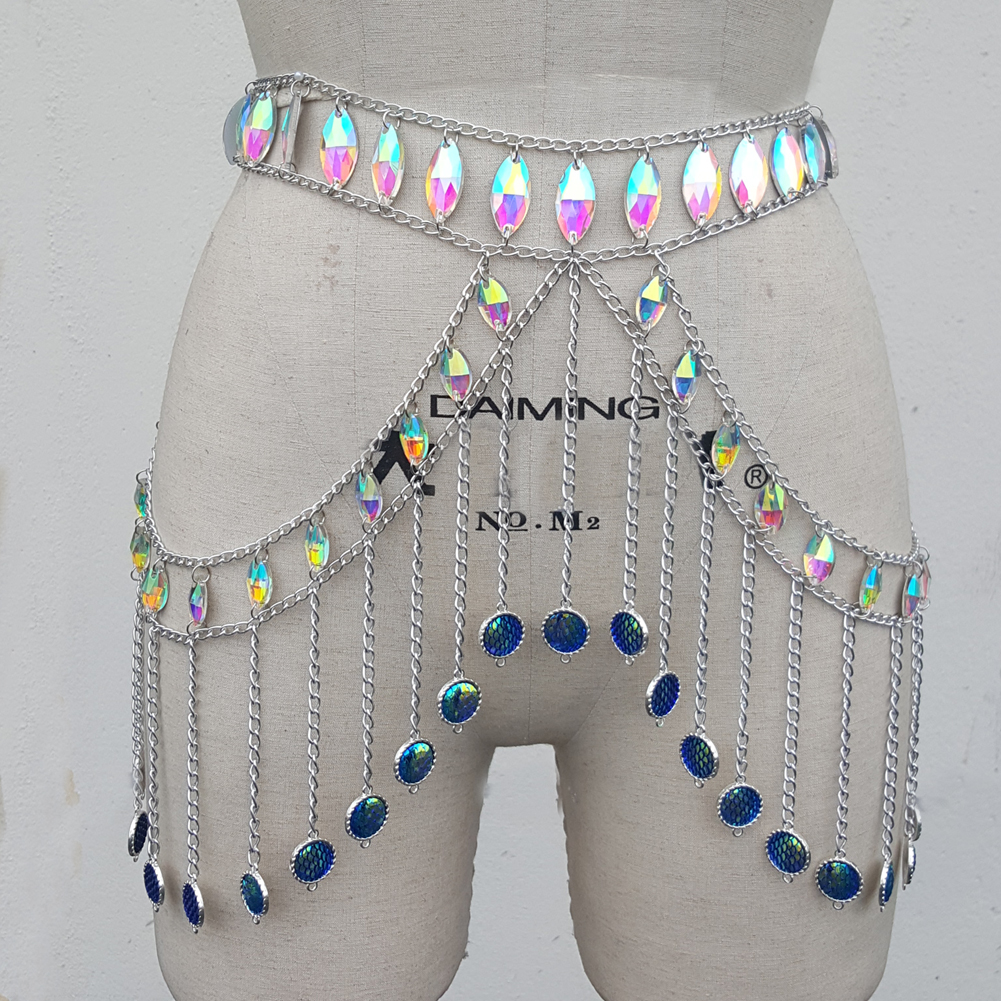festival chain skirt