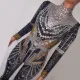 Drag Queen Costumes Rhinestone Sparkly Bodysuit Jumpsuit Celebrity Singer Stage Wear Runway Women Outfit Birthday Party Wear