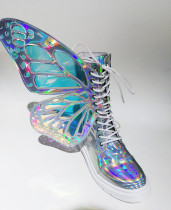 Holographic Metamorphic Boots