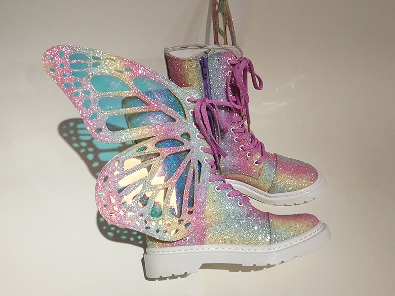 Metamorphic deals glitter boots