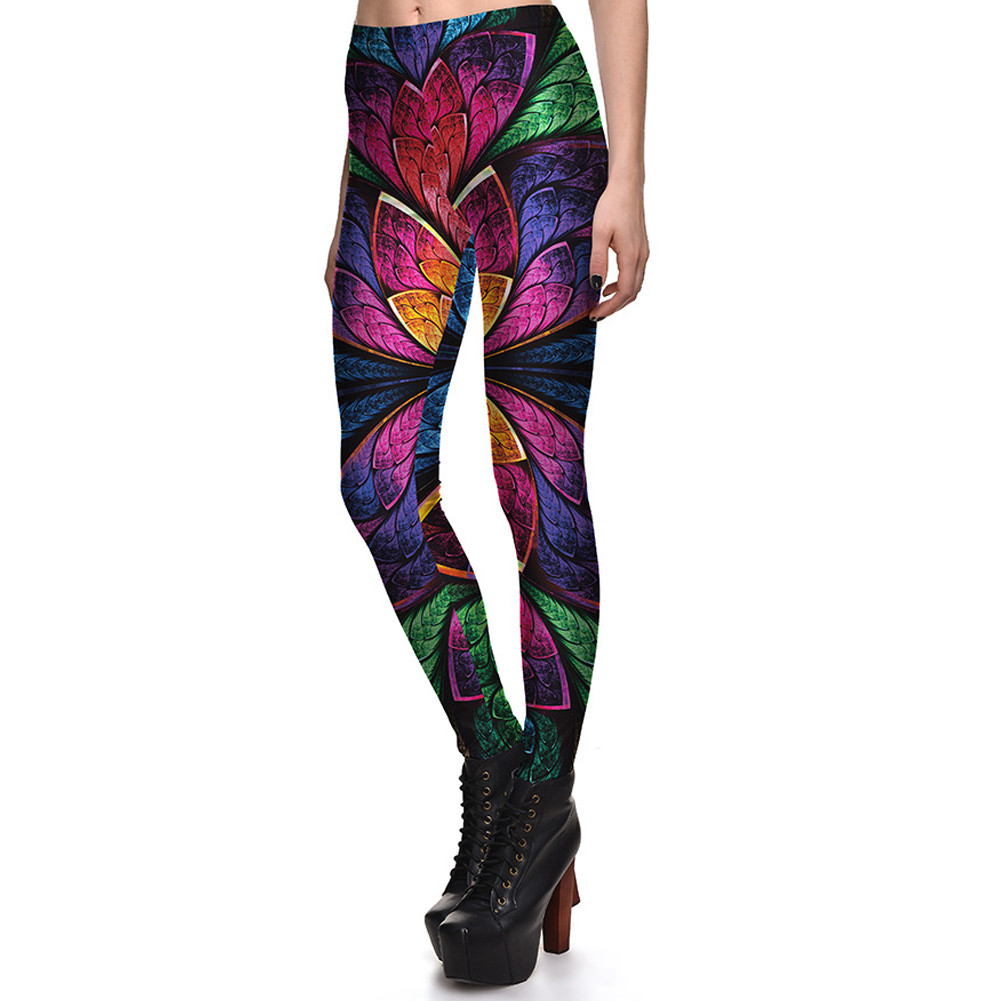 US$ 23.00 - Burning Man Rave EDM Clothings Print Yoga Leggings Pants ...