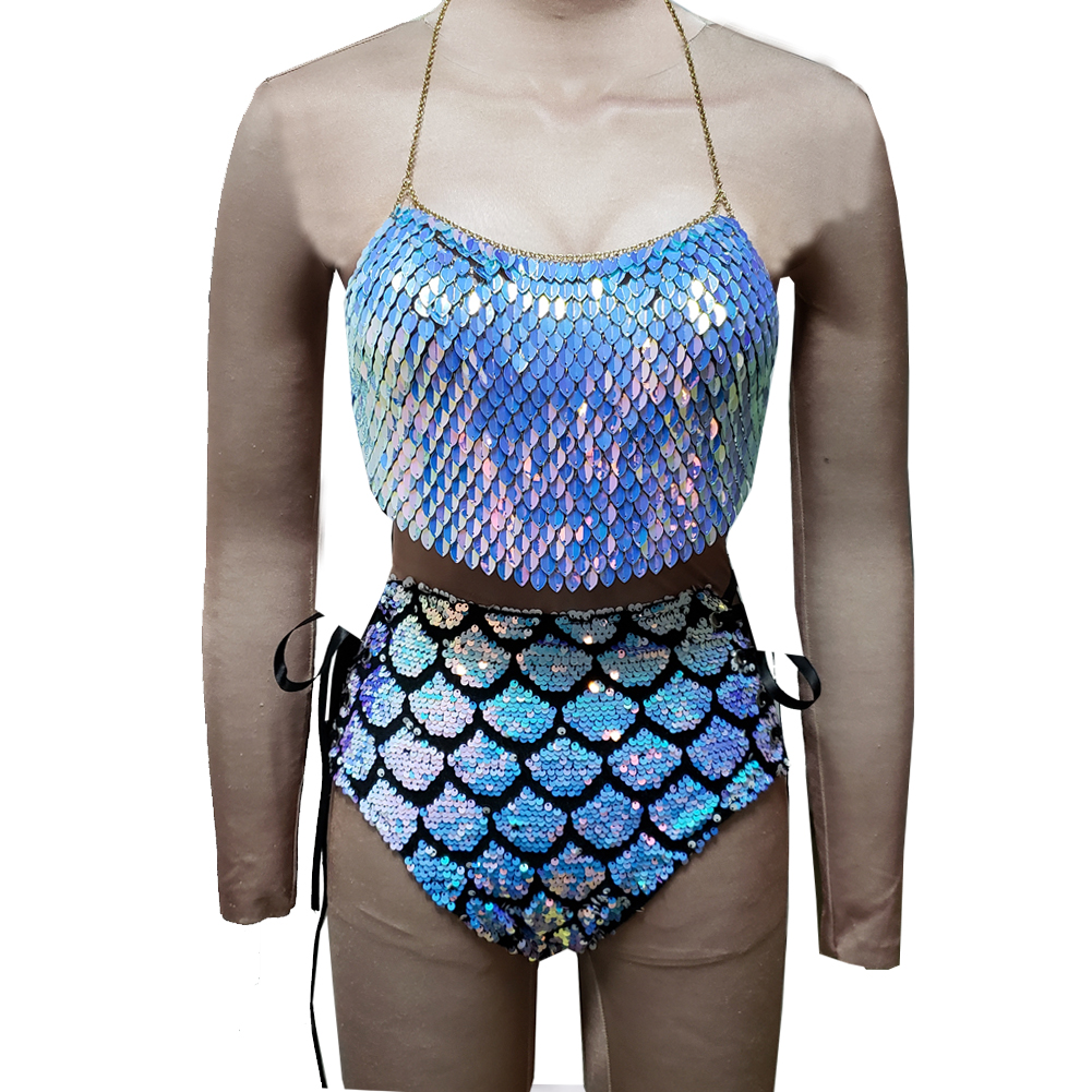 iridescent rave top