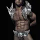 Drag Queen Costumes Sequin Angel Shoulder Piece Dancer Stage Show Celebrity Runway Burning Man Outfit Birthday Party Wear