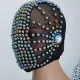 Custom Couture Mask Burning Man Mask Headdress Head Pieces Costumes Festival Rave Clothes Outfits Gear Halloween Masquerade