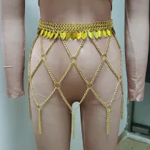 Body Chain,Chain Skirt,Body Chain Jewelry ,Belly Chain,Music Festival Wear, Burning Man Outfits, Carnival Costumes,Rave Outfit