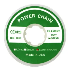 1 Spool Dental Orthodontic Elastic Chain Power Chain Continuous Type Clear Color