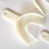 10pcs Dental Plastic Disposable Impression Trays Central Dental Supply Denture
