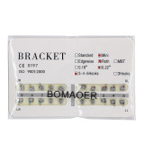 New 5 kits Dental orthodontic Mental Bracket Brace Mini Roth Slot 022 345 hooks
