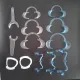 13 pcs/suit Dental orthodontic Cheek Retractor mouth opener