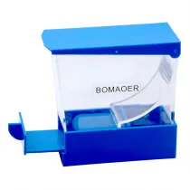 Dental Storage Box Dentist Cotton Roll Dispenser Holder Draw-out Type Blue Color