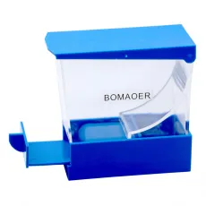 Dental Storage Box Dentist Cotton Roll Dispenser Holder Draw-out Type Blue Color