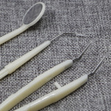 20 Kits Dental Disposable Instruments 3pc/set mirror & probe & cotton plier