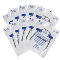 Dental 10 packs orthodontic super elastic niti arch oval form round wire