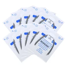 10 Packs Dental orthodontic thermal activated round niti arch wires Ovoid Form