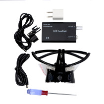 Dental Surgical Binocular Loupe +LED Portable Head Light 3.5x-420 CE certified