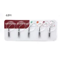 5 PCS Dental Teeth Ultrasonic Piezo Scaler Tip GD1 Fit satelec&DTE handpiece