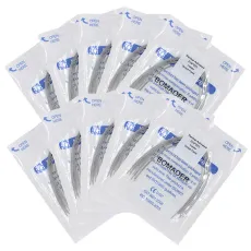 10 packs Dental orthodontic Niti thermal activated Rectangular arch wires 019x025 Lower